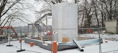 Neubau Hochbehälter Wibbecke, 2025
© N. Hille © N. Hille